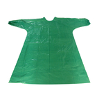 XXL wodoodporne jednorazowe sukienki CPE z pętlami kciuka